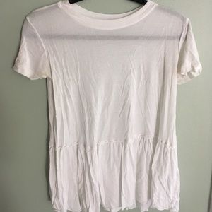 Flowy white urban outfitters top